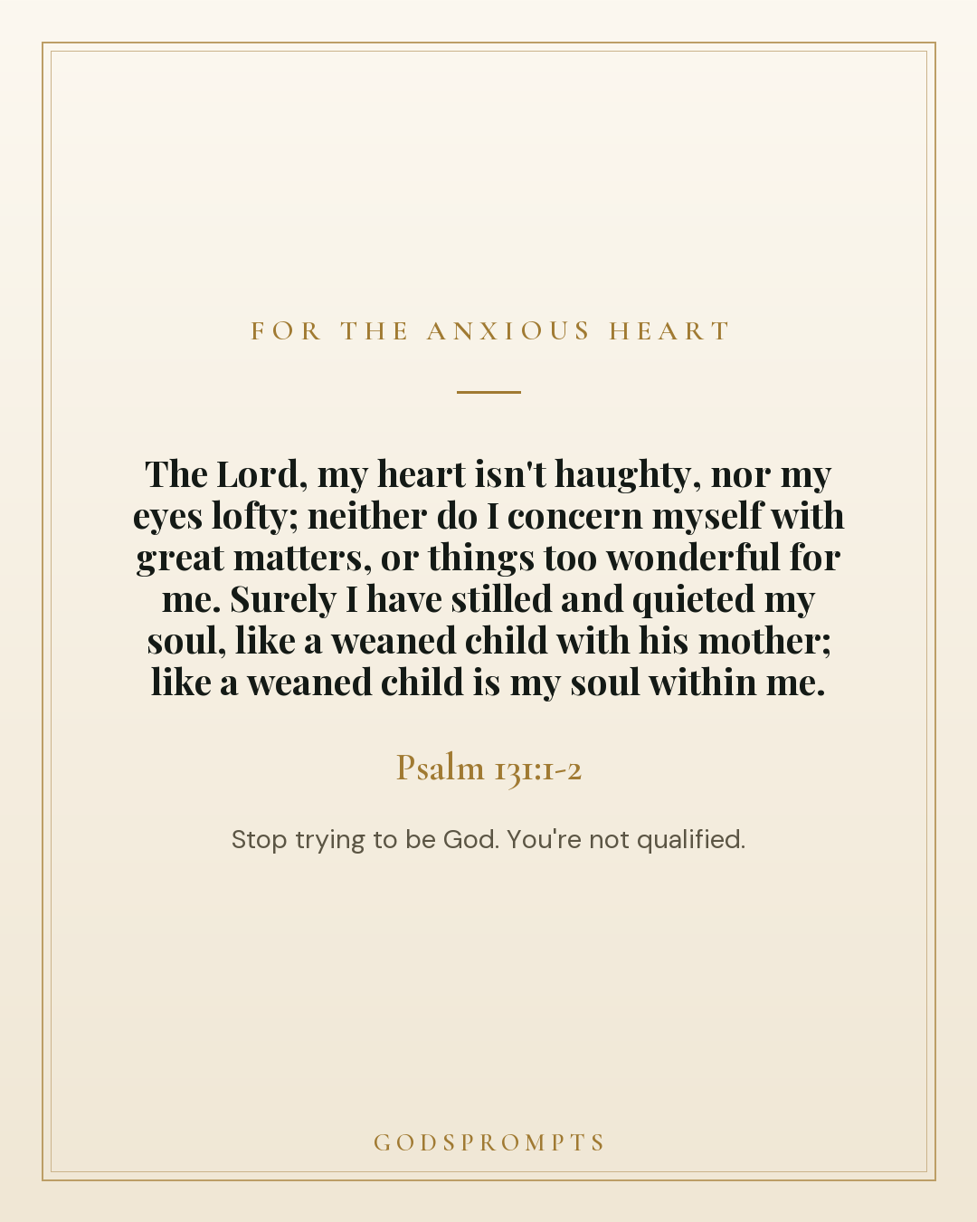 Psalm 131:1-2 scripture card