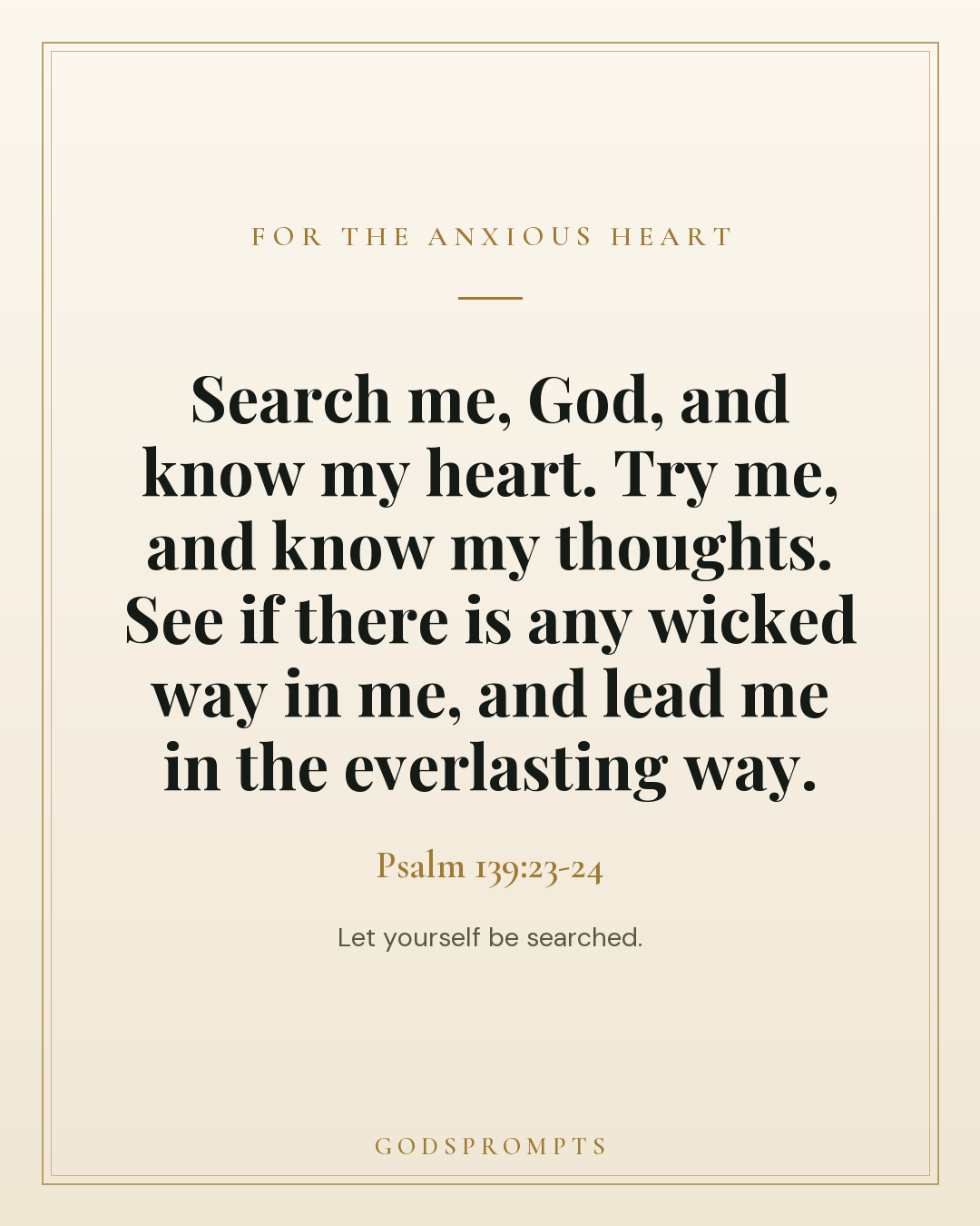Psalm 139:23-24 scripture card