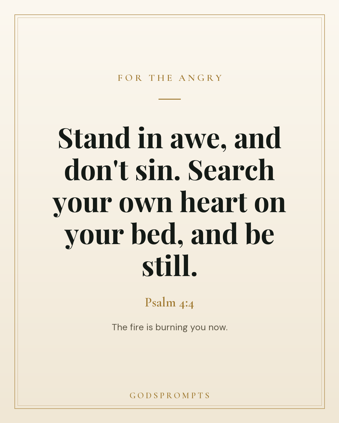 Psalm 4:4 scripture card